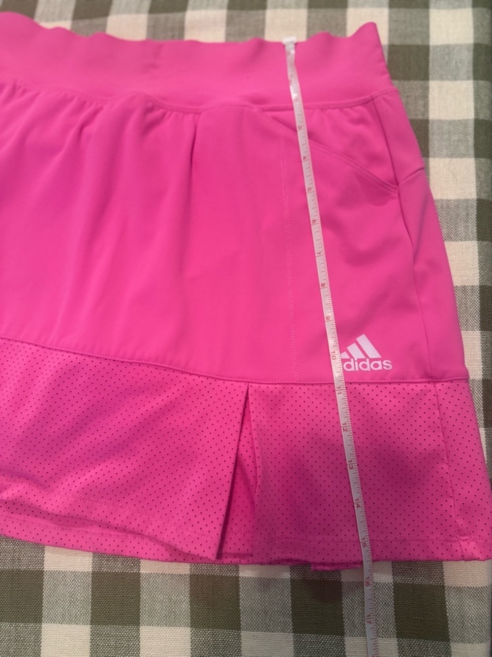 Adidas Pink Athletic Pleated Mini Skort - Picture 8 of 11